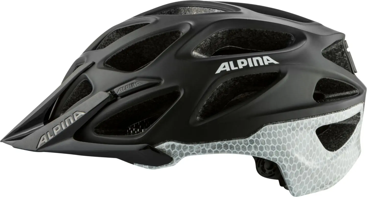 Alpina Mythos Reflective Enduro/MTB Helm schwarz matt - Image 2