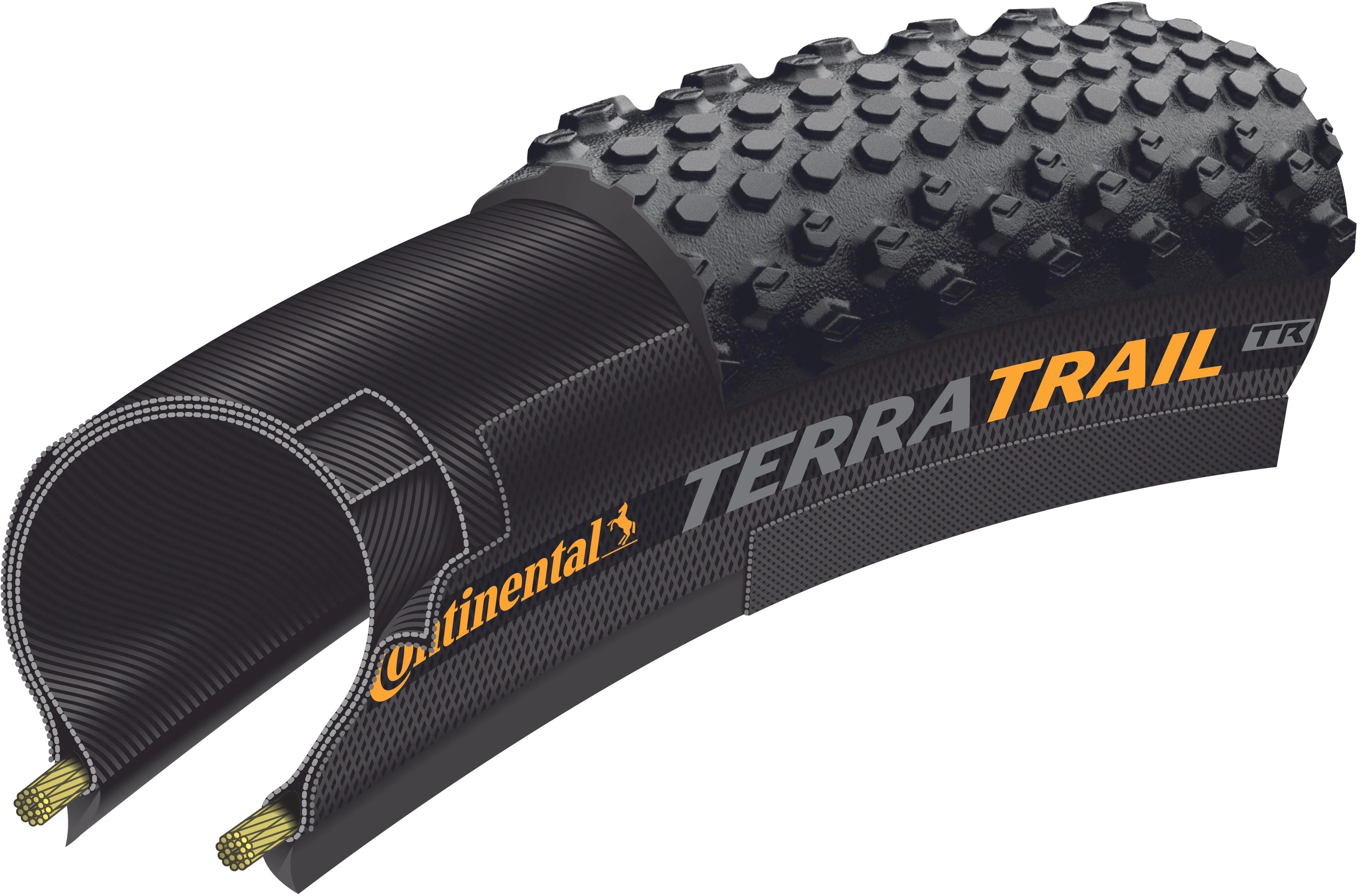 Continental Terra Trail ShieldWall Faltreifen 700x45C TLR E-25 schwarz - Image 3