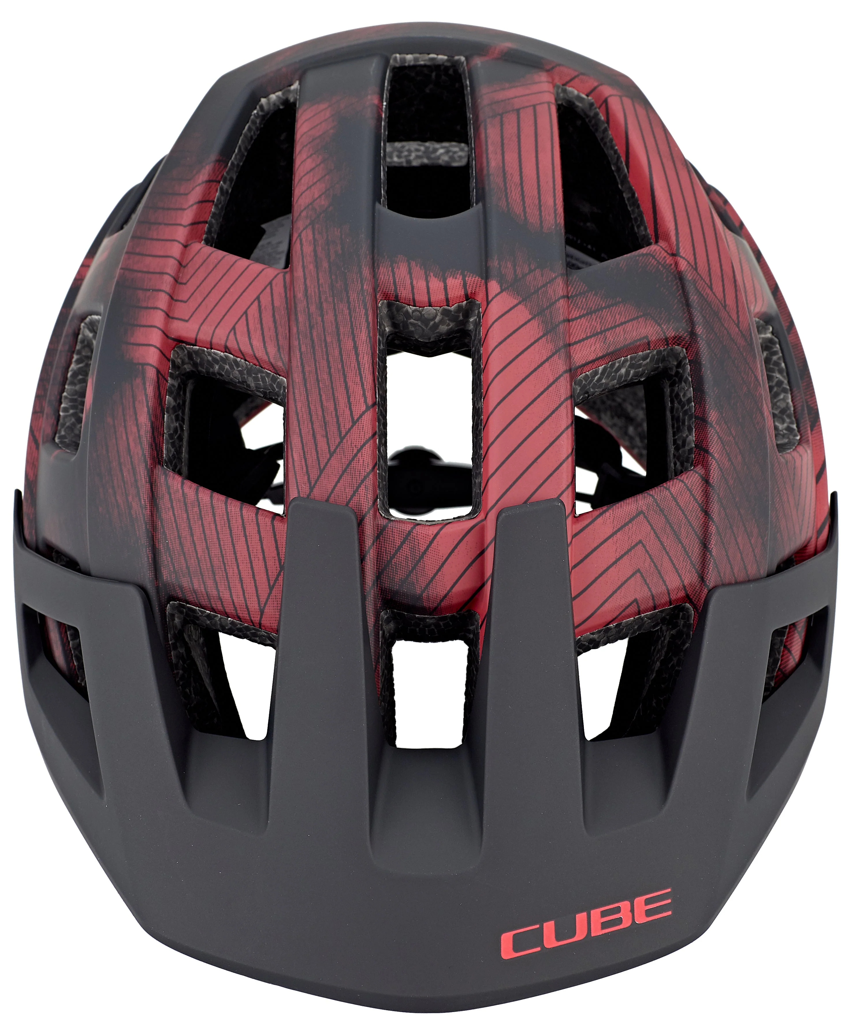 CUBE BADGER MTB-Helm red - Image 2