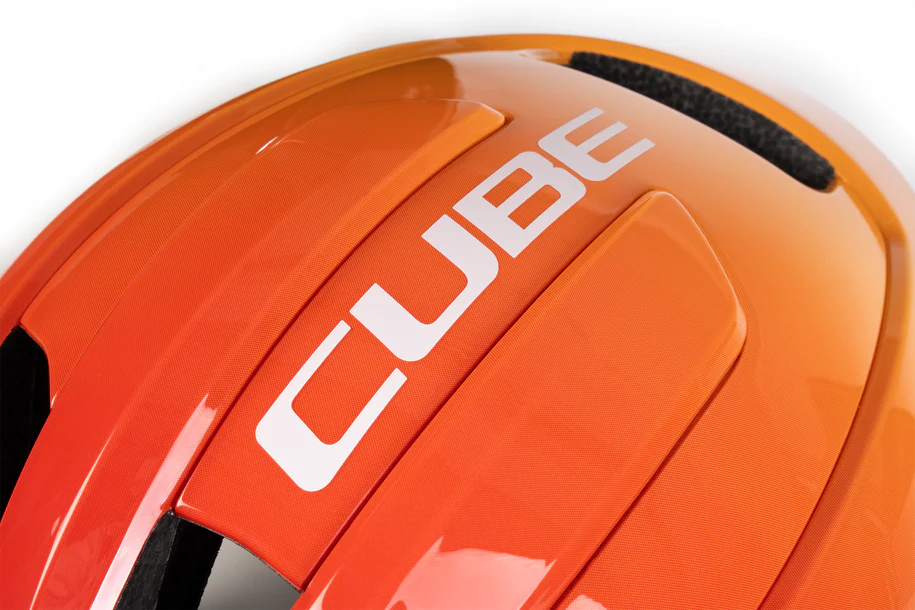 Cube Helm HERON Teamline white'n'orange - Image 5