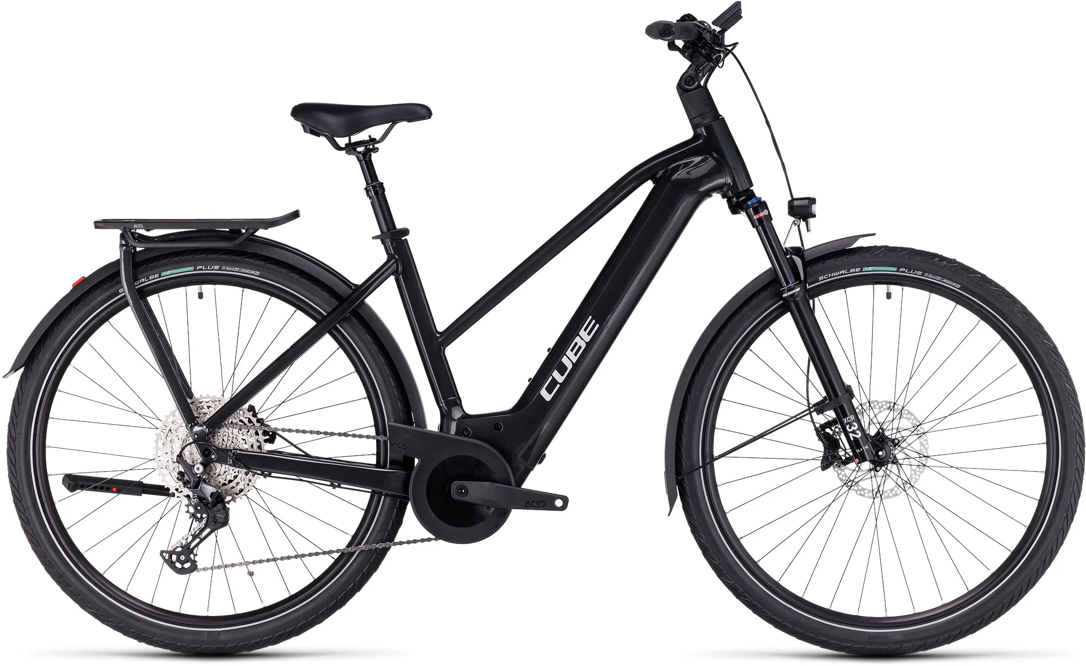 Cube Kathmandu Hybrid EXC 750 Trapez grey´n´silver (2024)
