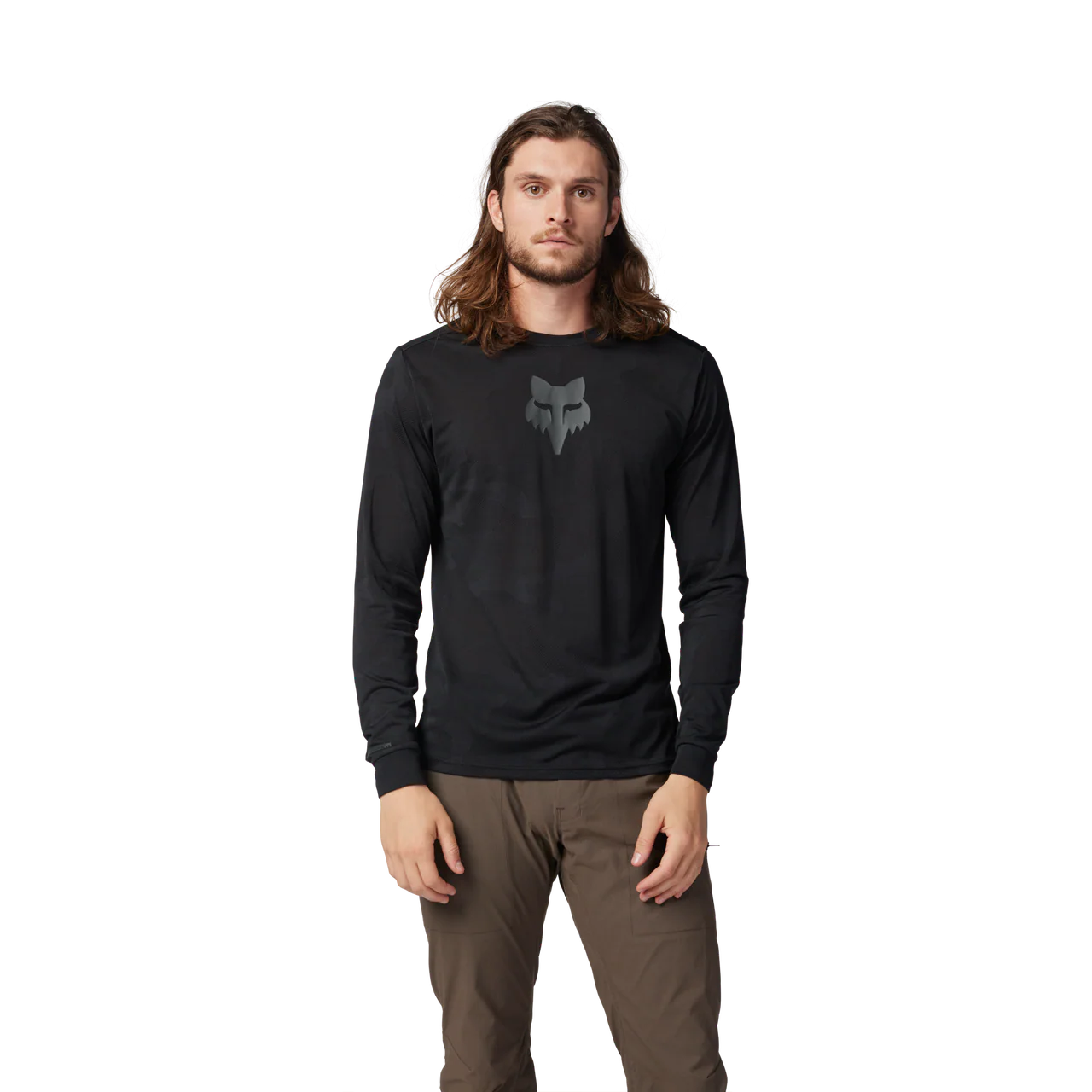 Fox Ranger Tru Dri LS Jersey Black - Image 3