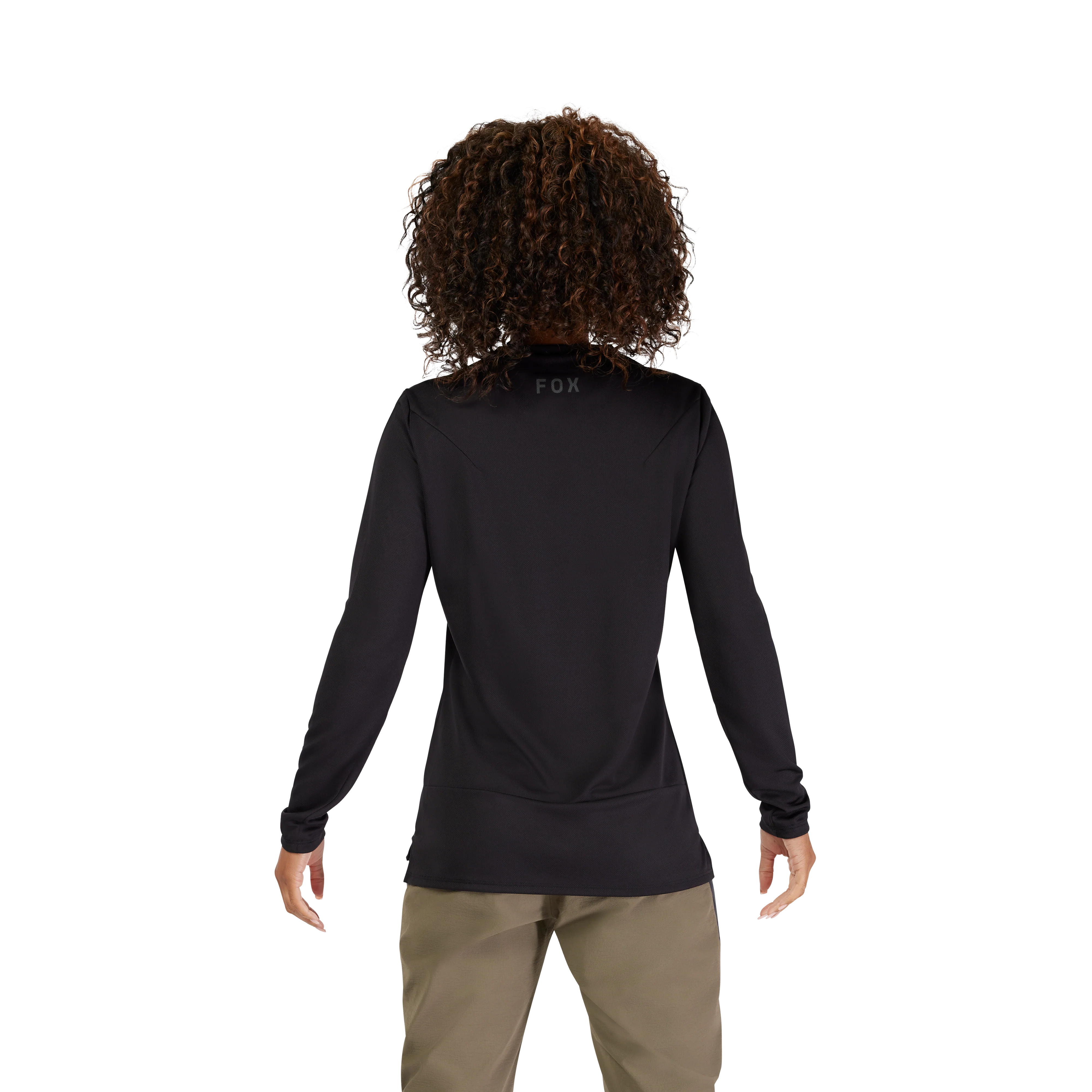 Fox W Ranger LS Jersey Head Black - Image 4