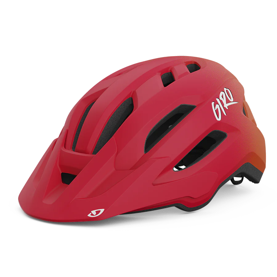 Giro Fixture II Y Helm matte red fade