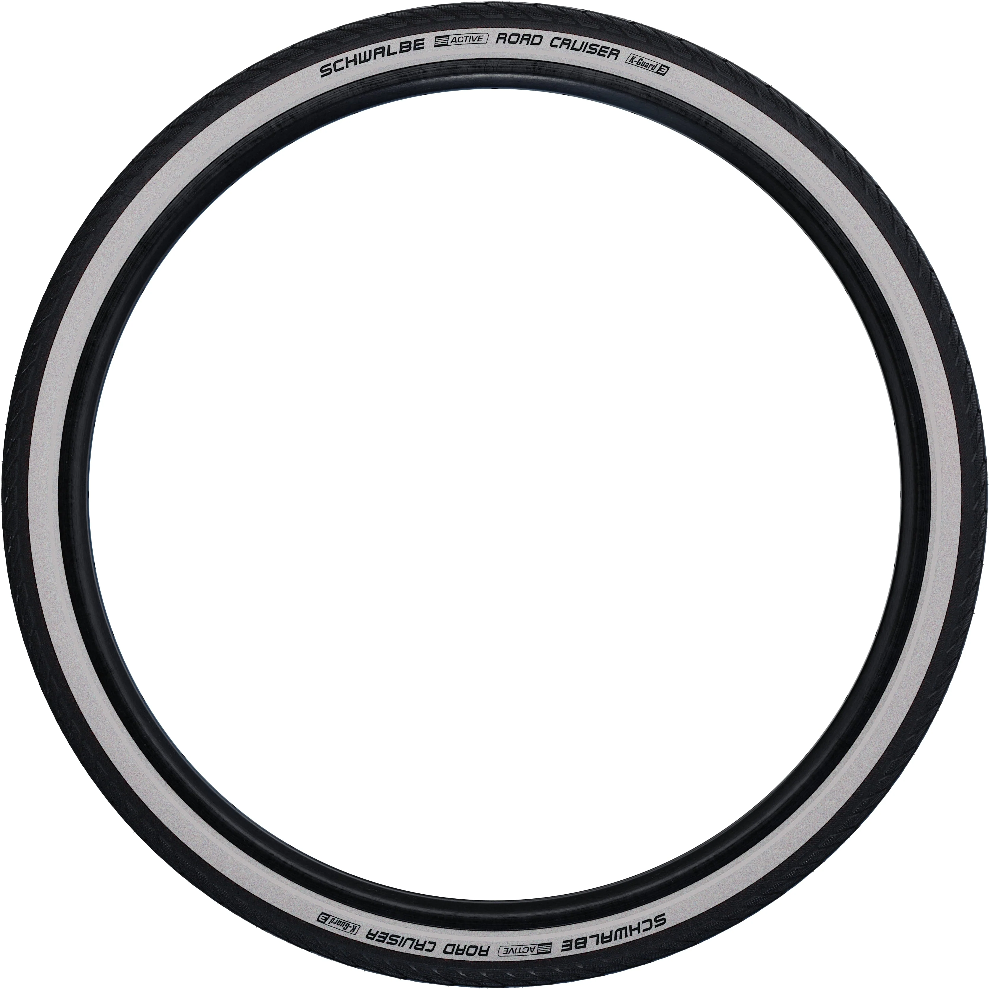 Schwalbe Road Cruiser Drahtreifen 28x1.60" K-Guard Active Reflex weiß - Image 3