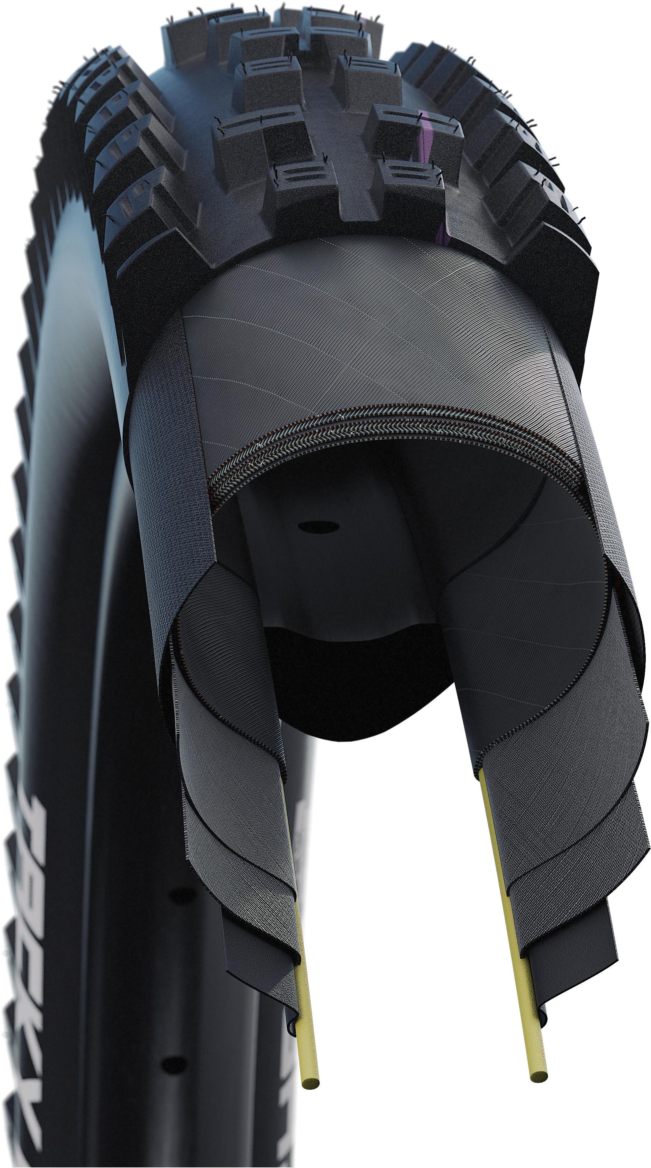 Schwalbe Tacky Chan Evolution Faltreifen 29x2.40" Super Gravity TLE SnakeSkin Addix Ultra Soft schwarz - Image 4