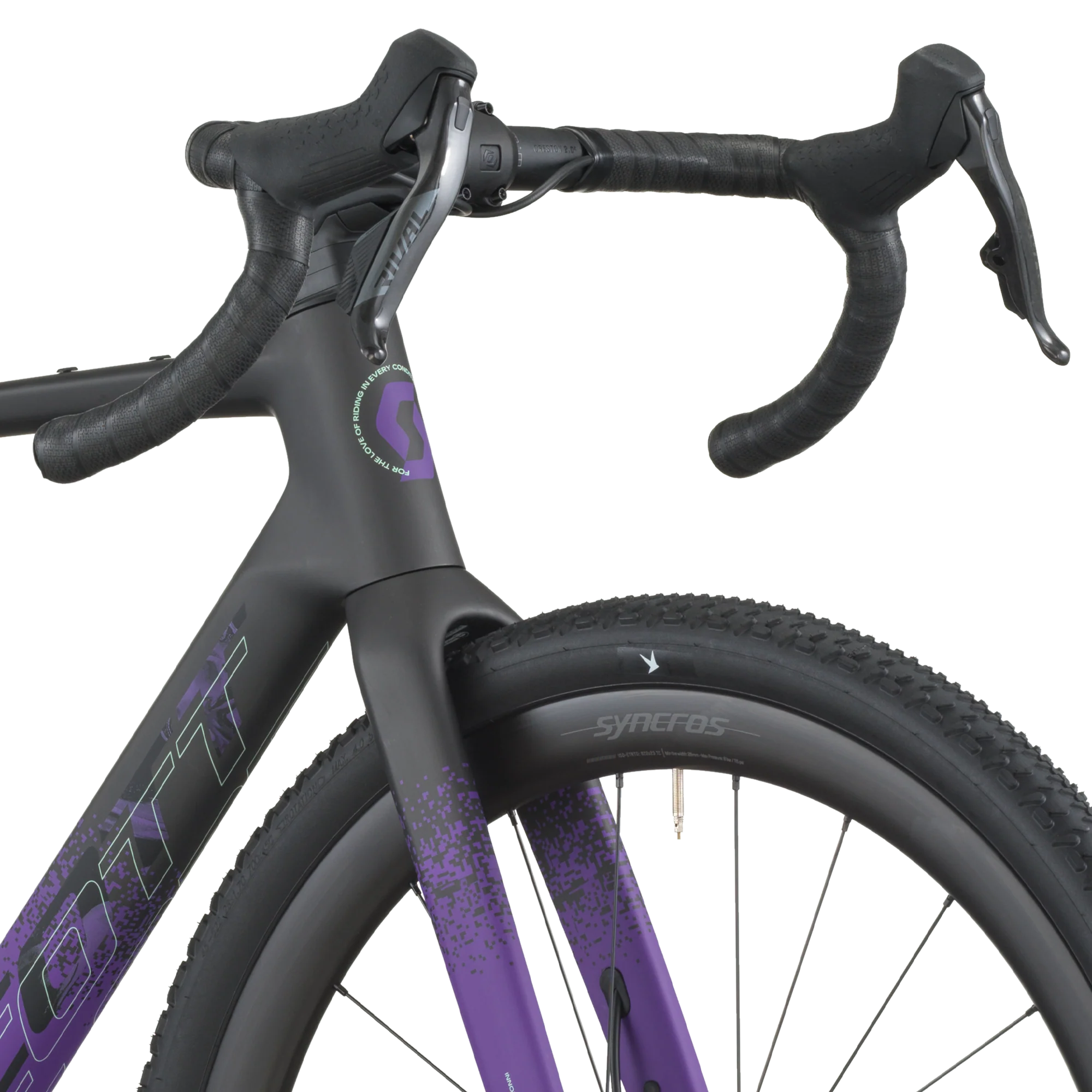 Scott Addict Gravel 20 carbon black/indigo purple (2026) - Image 7