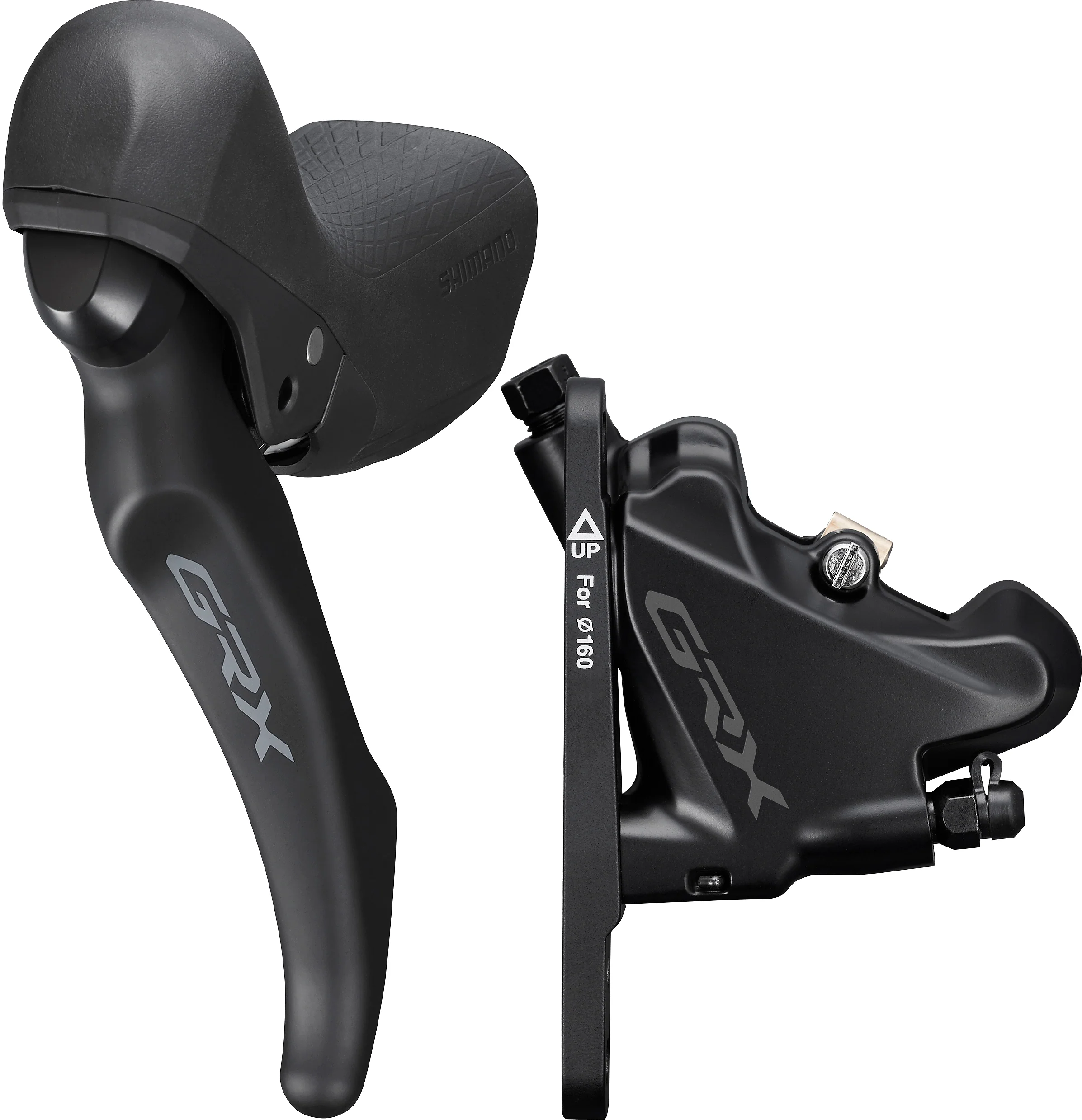 Shimano GRX BL-RX600/BR-RX400 Scheibenbremse Vorderrad schwarz