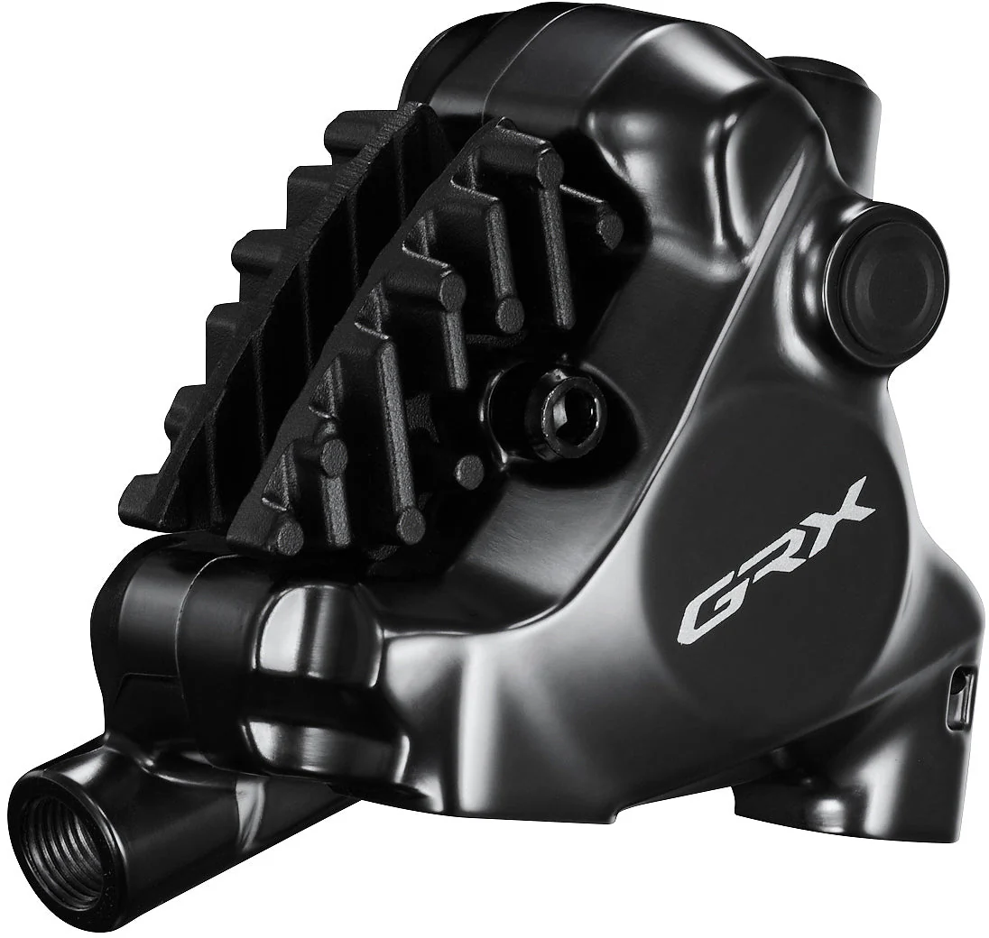 Shimano GRX ST-RX820/BR-RX820 Scheibenbremsset Hinten Flat Mount 12-fach grau/schwarz - Image 7