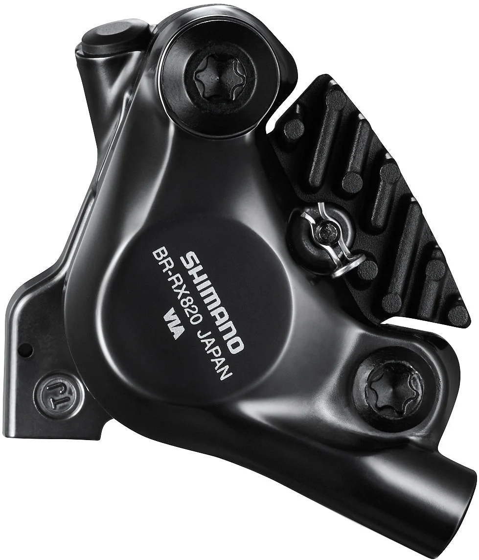Shimano GRX ST-RX820/BR-RX820 Scheibenbremsset Hinten Flat Mount 12-fach grau/schwarz - Image 8