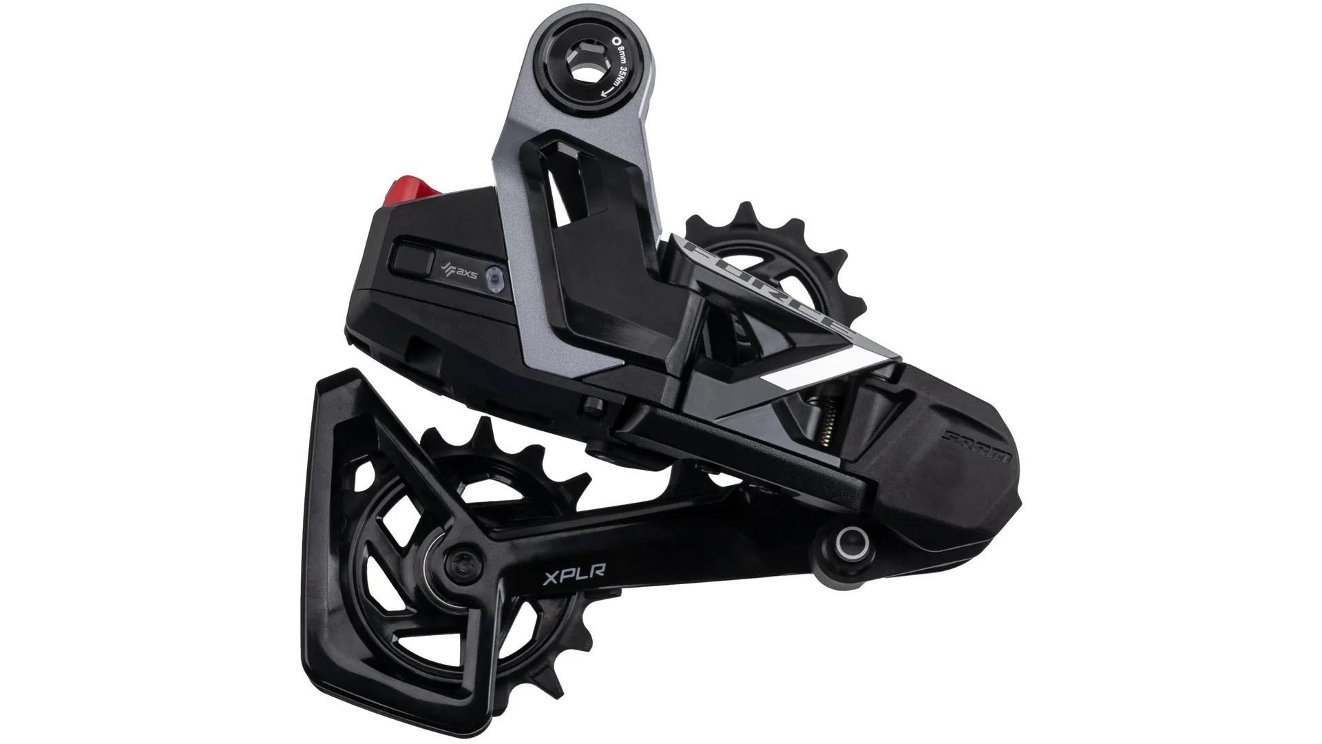 SRAM Force AXS XPLR E1 Anlöt ohne Batterie 13-fach schwarz/bunt