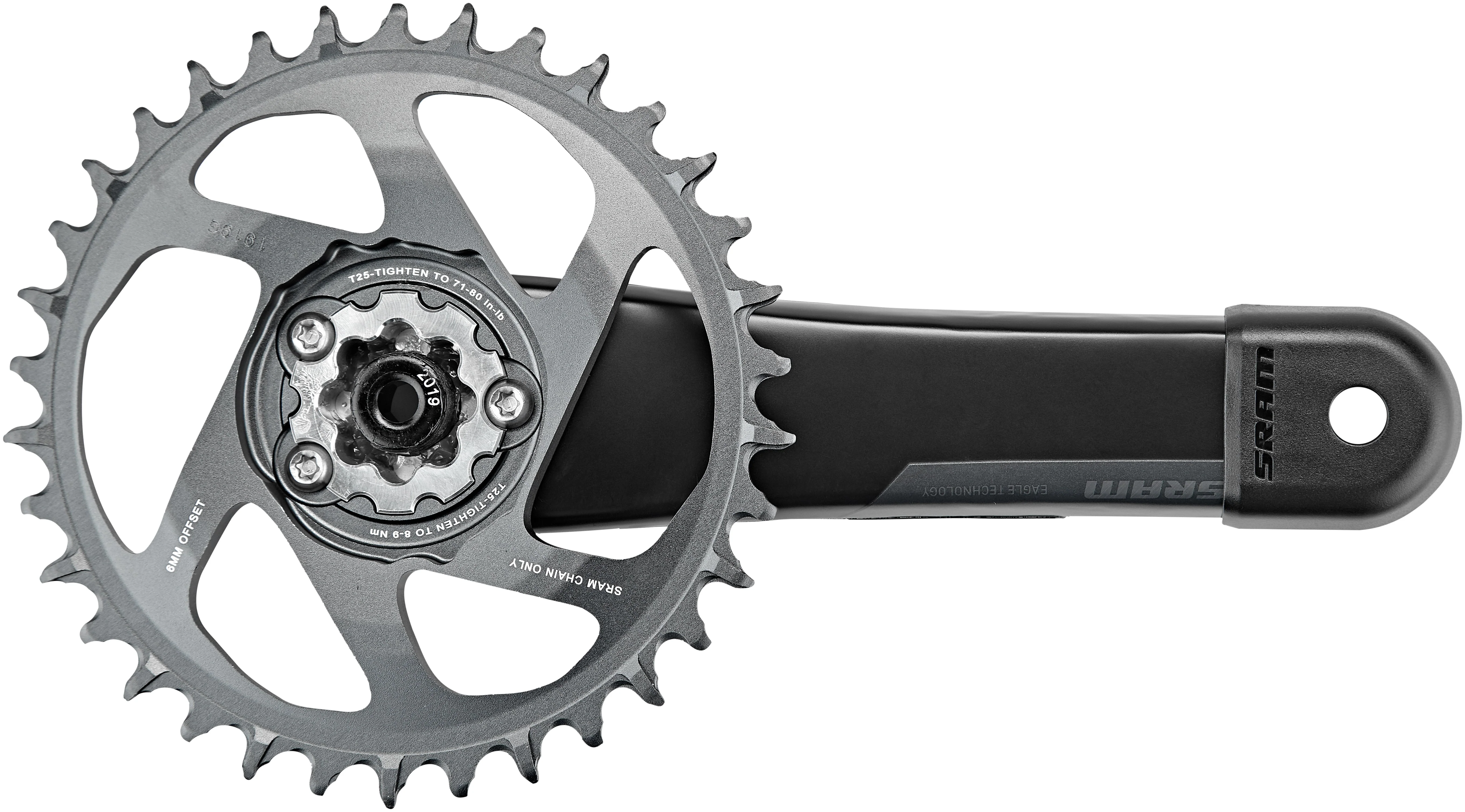 SRAM XX1 Eagle Boost DUB Kurbelsatz 12-fach 34Z schwarz - Image 2