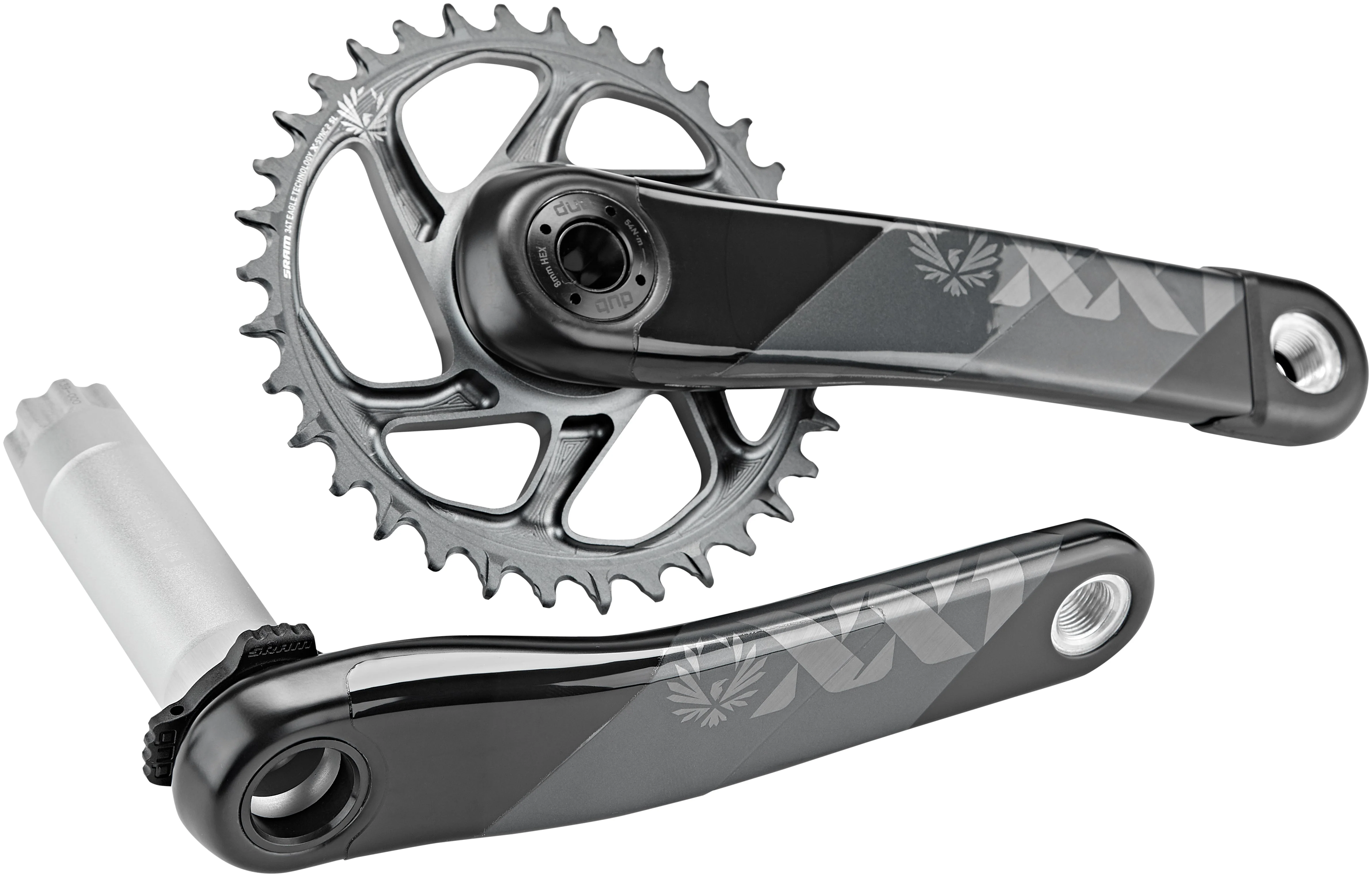 SRAM XX1 Eagle Boost DUB Kurbelsatz 12-fach 34Z schwarz - Image 4