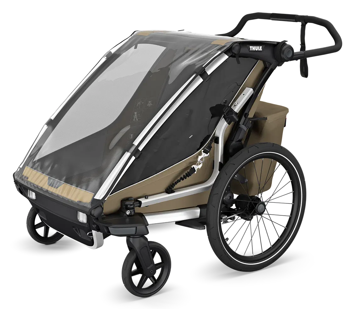 Thule Chariot Cross 2 Single Kinderanhänger  faded khaki