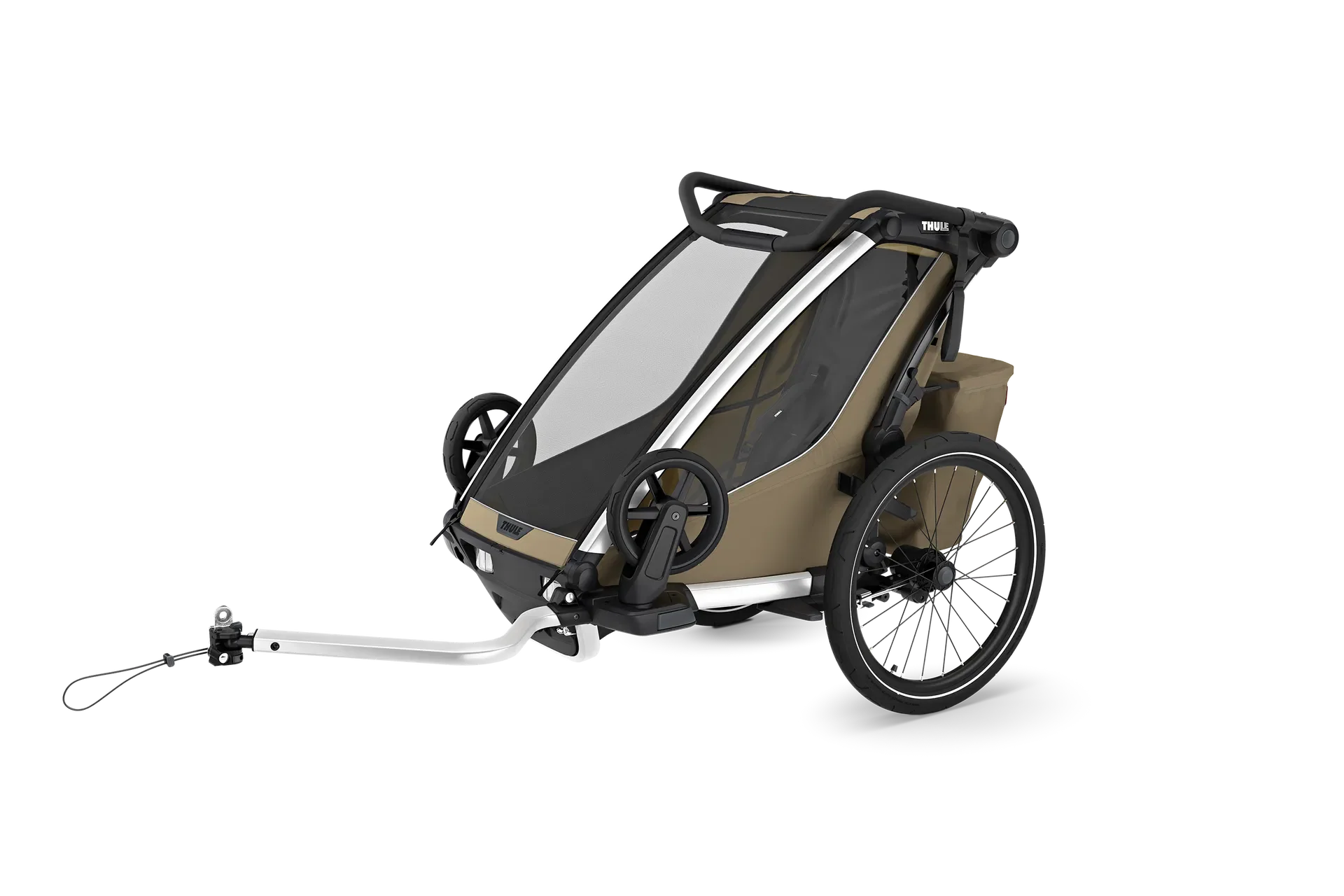 Thule Chariot Cross 2 Single Kinderanhänger  faded khaki - Image 2