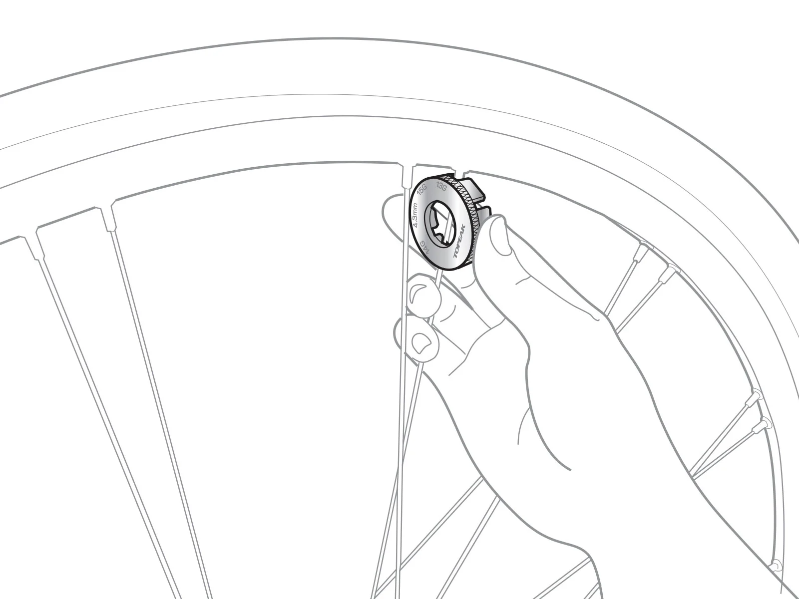 Topeak MultiSpoke Wrench - Image 2